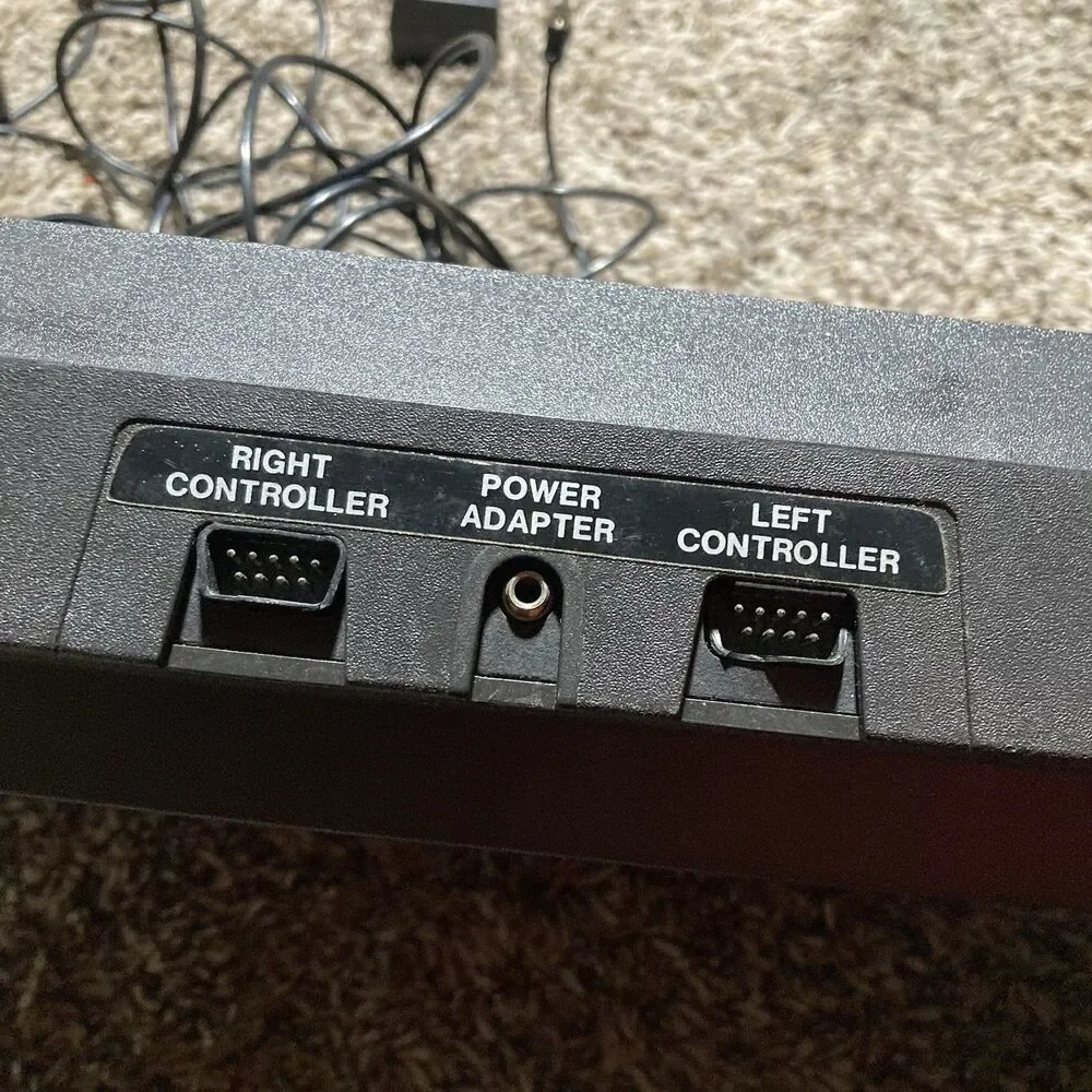 Atari Video Computer System Console with Black and Woodgrain Finish